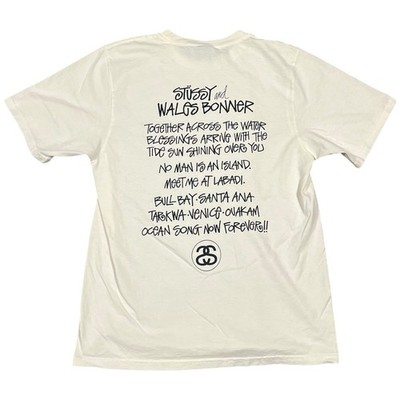 Stussy X Wales Bonner Ocean Song Tee Mens Size Small | eBay