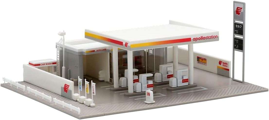 BS TOMIX N Scale 4266 Gas Station Idemitsu N Gauge JAPAN Railway