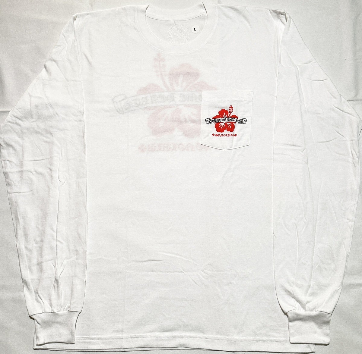 Chrome Hearts Honolulu Exclusive Hibiscus Longsleeve Large RARE