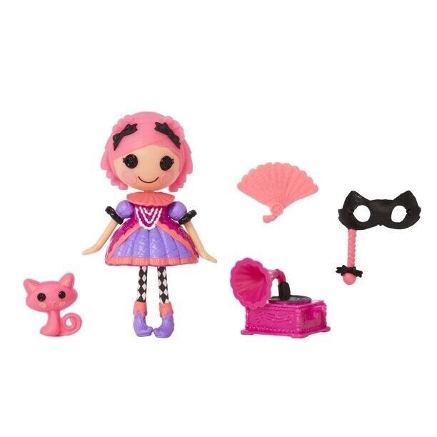 LALALOOPSY MINI DOLL CONFETTI CARNIVALE W/ MINI PET CAT 3
