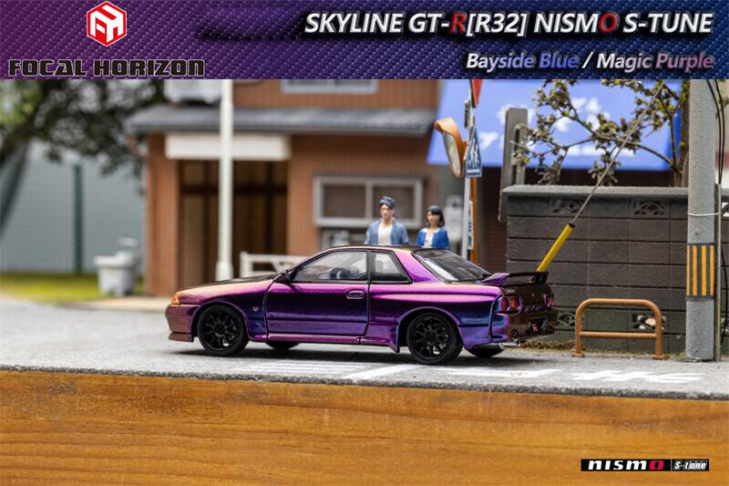 Focal Horizon FH 1:64 Skyline GT-R R32 Nismo S-Tune Diecast Model