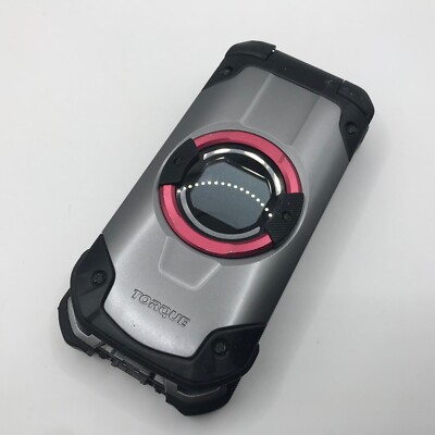 au KYOCERA KYF33 TORQUE X01 SIM UNLOCKED FLIP PHONE SILVER KEITAI