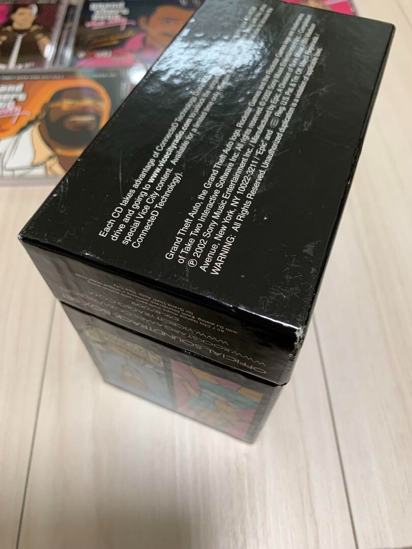 Grand Theft Auto:Vice City Official Sound Track Box Set GTA:VC CD