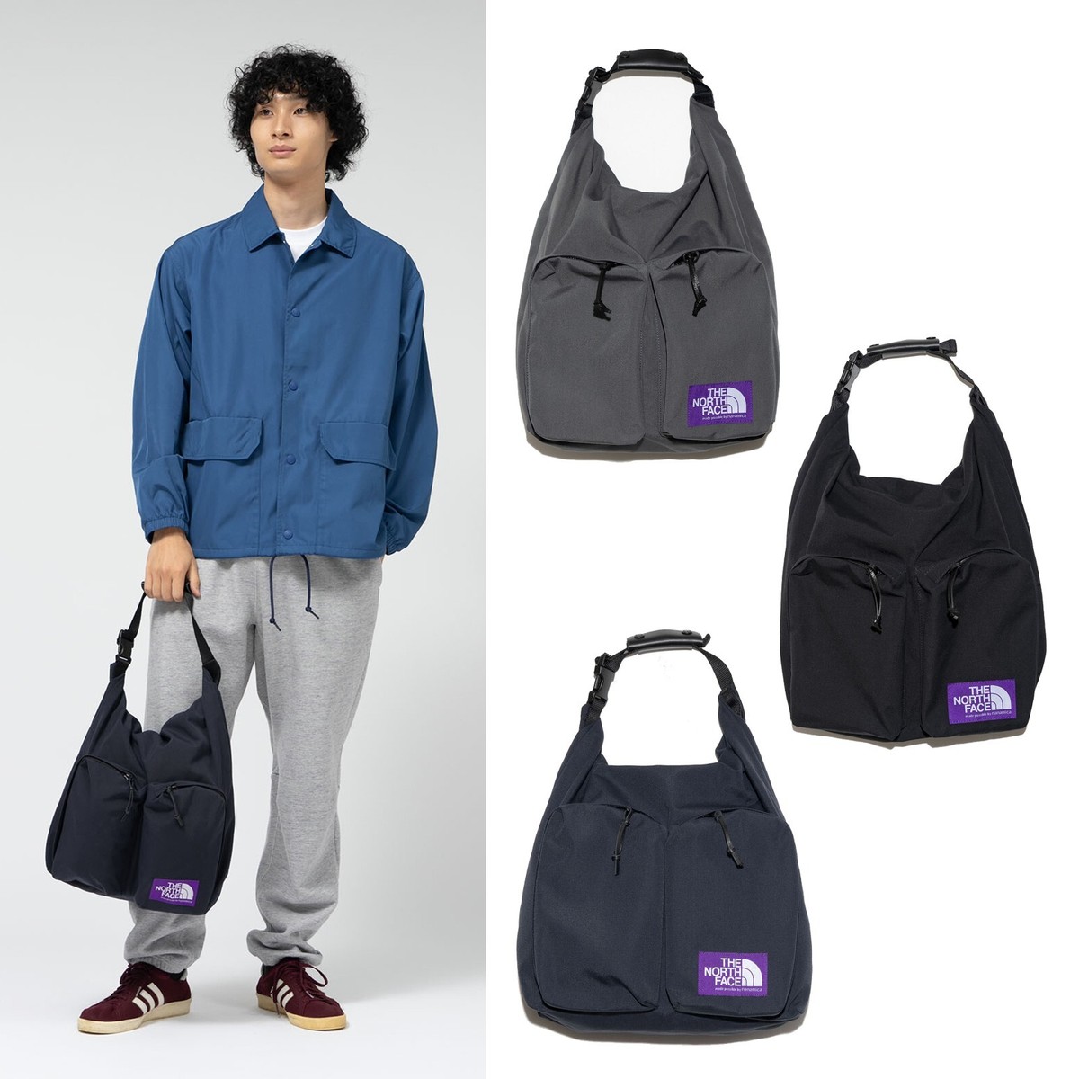 THE NORTH FACE Purple Label Field 2way Tote Bag NN7355N K / AH / N