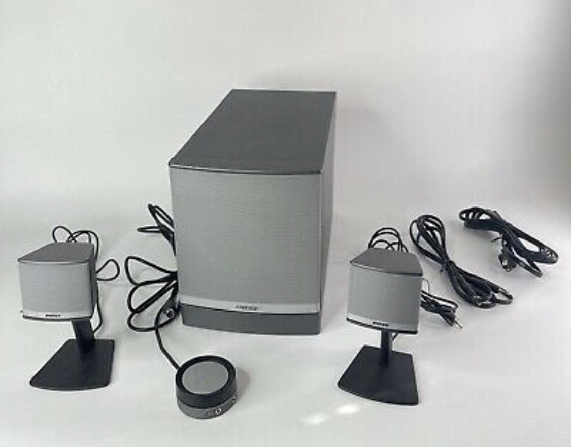BOSE Companion 3 Series ll Multimedia Speaker System Set Deep Bass