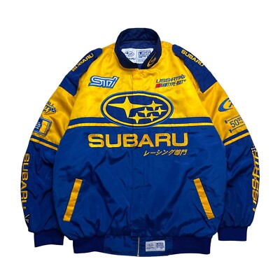 Subaru x USS x Rawtype Riot World Rally Team STI Racing Jacket | eBay