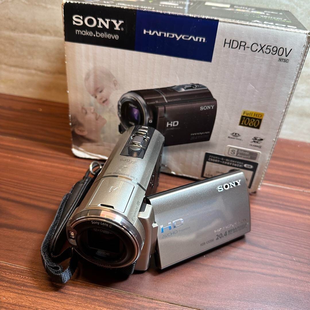 2月28日まで限定値下げ・キズ少】SONY ハンディカム HDR-CX550V SONY