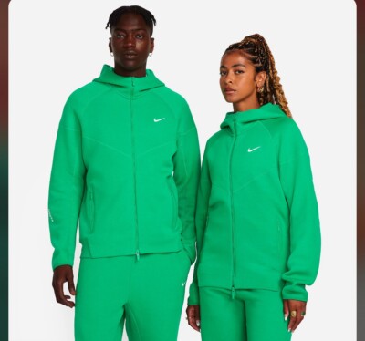 Nike X NOCTA Tech Fleece Hoodie Stadium Green Sail FD8453-324