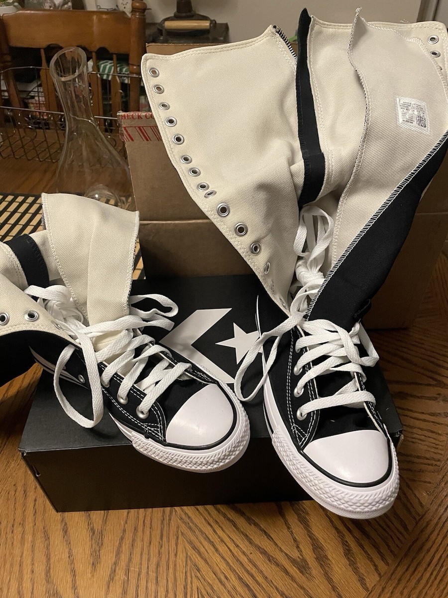 Converse Chuck Taylor All-Star XXHi Black Zip-up M5 W7 A09429C