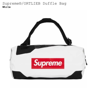 Brand New Supreme® x Ortlieb® Duffle Bag - White - 40L - SS24 | eBay