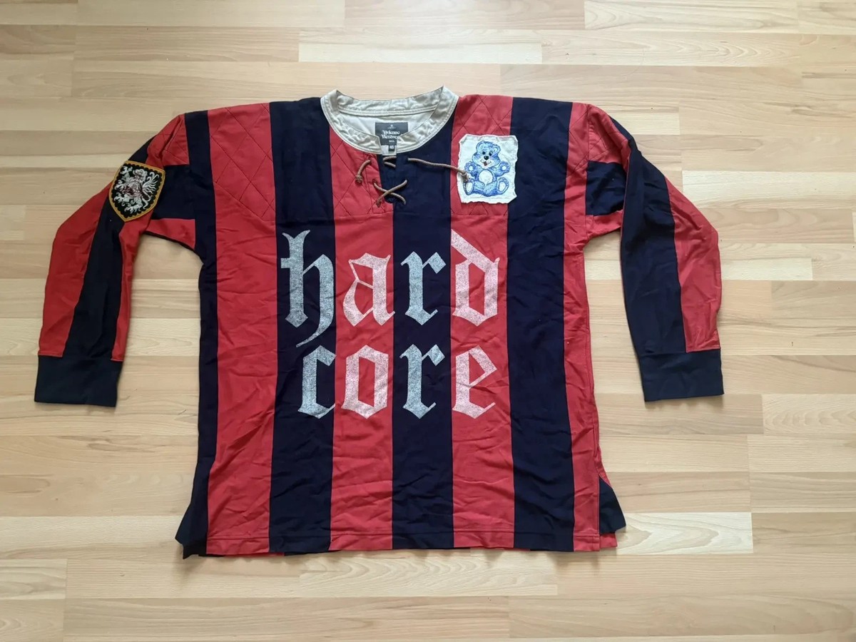 Vivienne Westwood Hard Core Jersey Red black | eBay