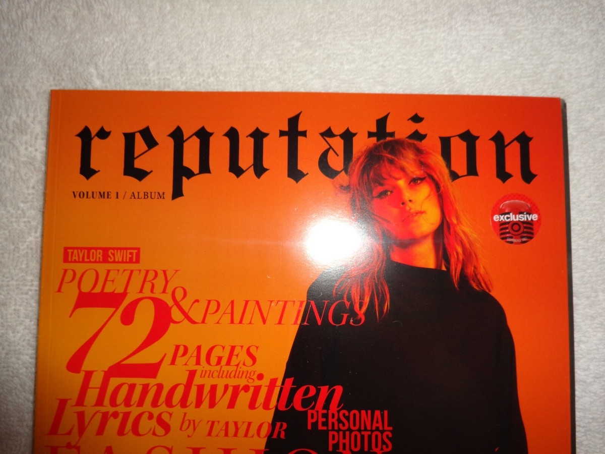 TAYLOR SWIFT Reputation: Volume 1 & 2 TARGET EXCLUSIVE STICKER