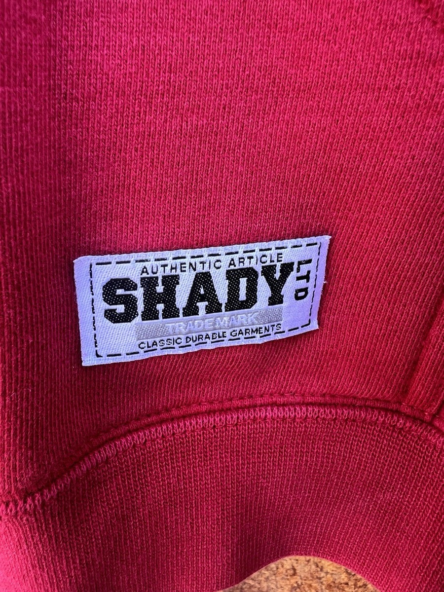 Vintage Y2K Shady Ltd. Eminem Red Hoodie Sweatshirt Sz M | eBay