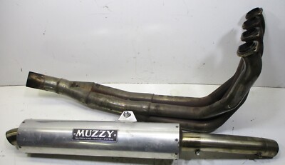 1996 Kawasaki ZX6R ZX600 Ninja Muzzy Full Exhaust System Header