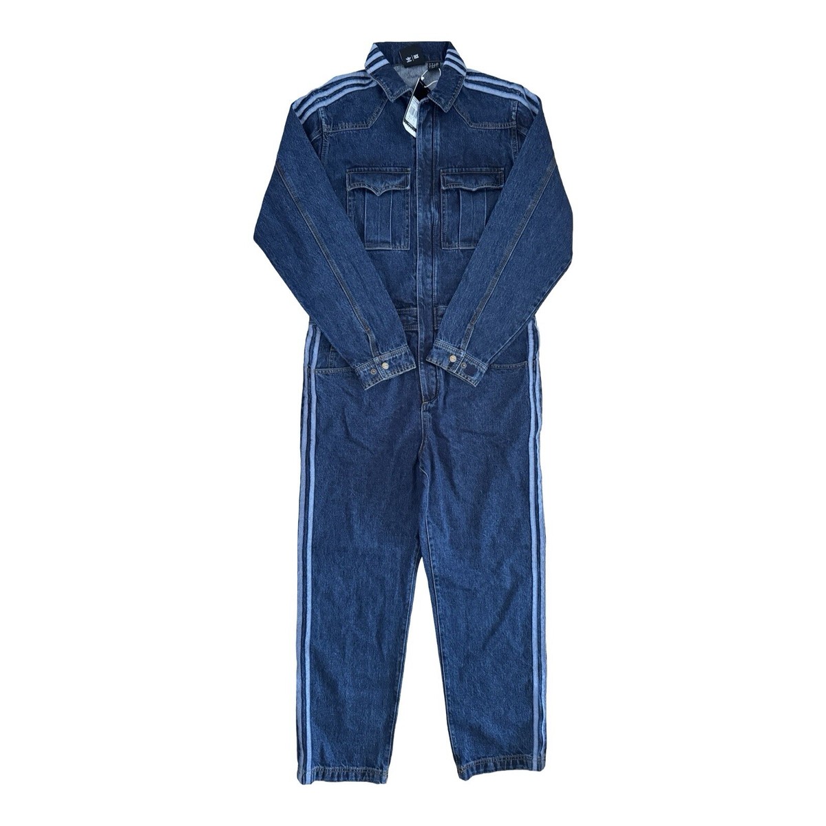 Adidas X Ivy Park Denim Boiler Suit - Jumpsuit - Unisex - Blue - S