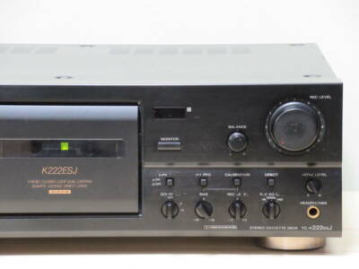 SONY Cassette tape deck TC-K222ESJ used working | eBay