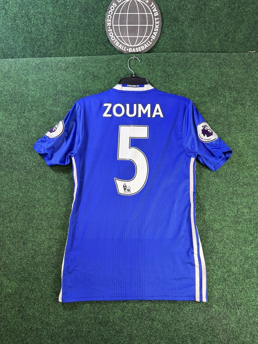 Adidas 16/17 Chelsea FC Kurt Zouma Adizero Home Jersey Mens Size