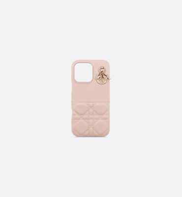 Auth New DIOR Lady Dior IPHONE 16 Pro Max Case - NR Cannage