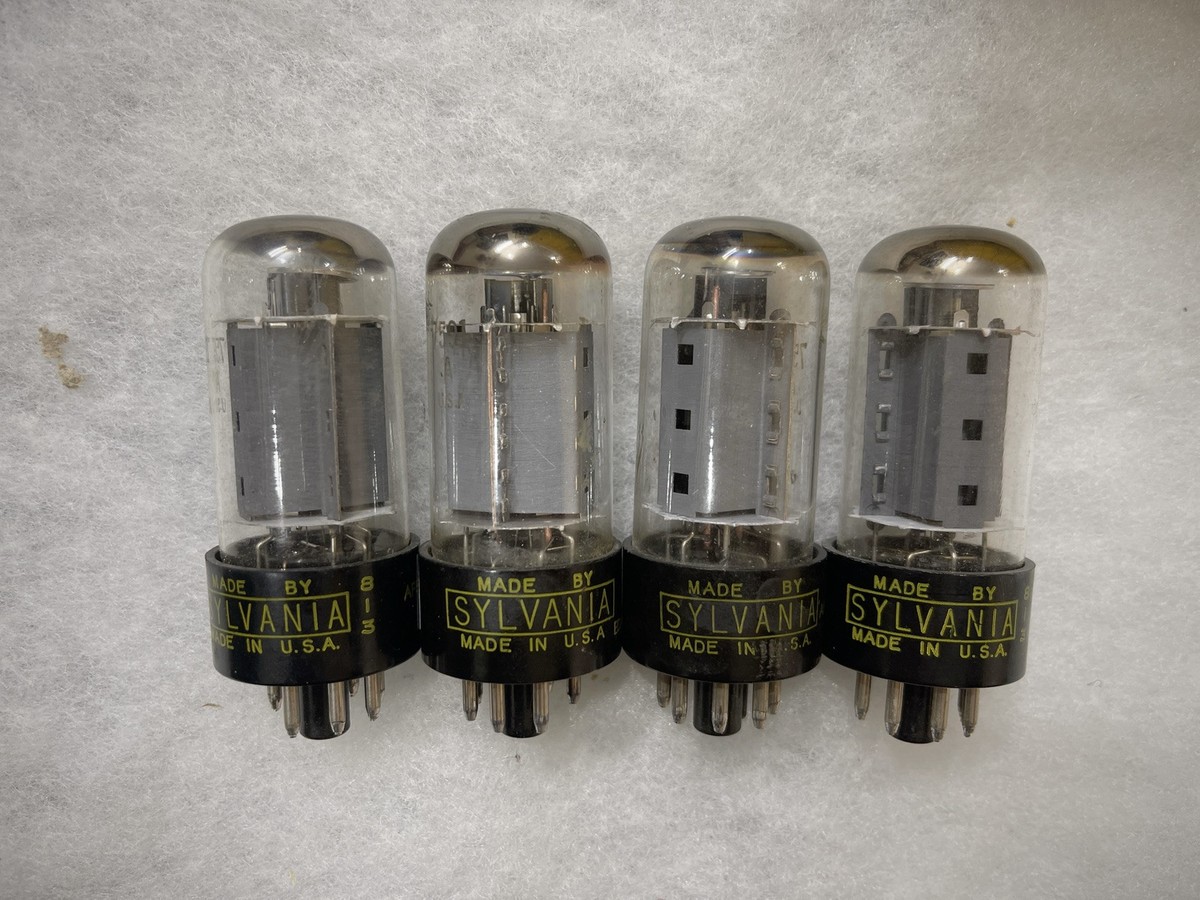 Sylvania 7591 7591A Excellent Testing Values Matched Quad | eBay