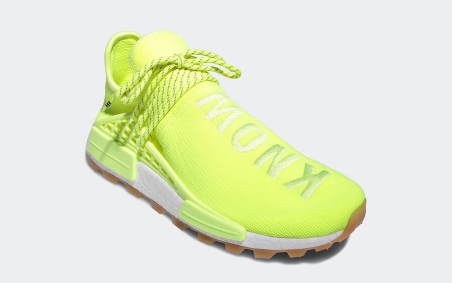Size 5.5 - Pharrell x adidas NMD Hu Trail 'Solar Yellow' | eBay