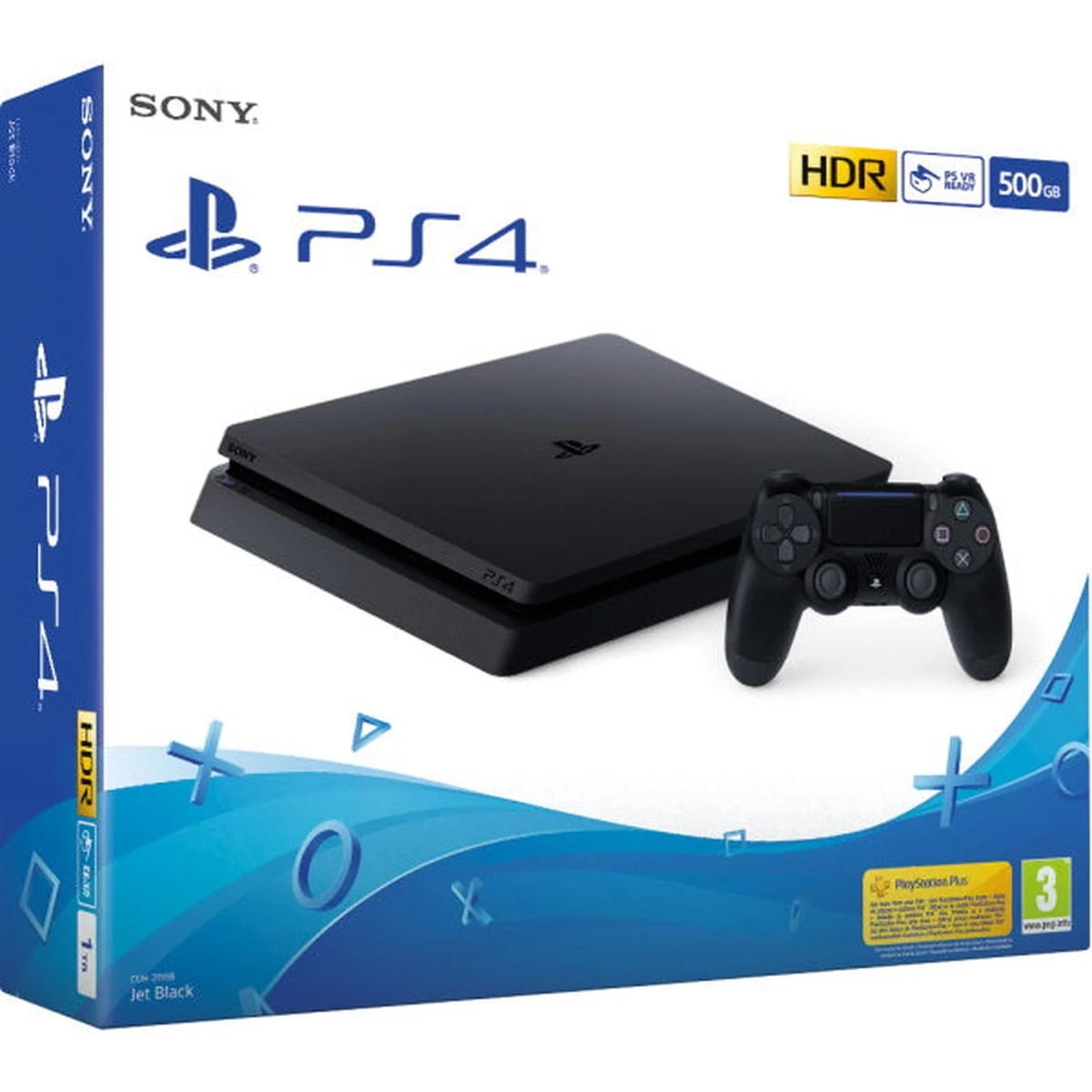 Sony PlayStation 4 Slim 500GB Console - Black for sale online | eBay