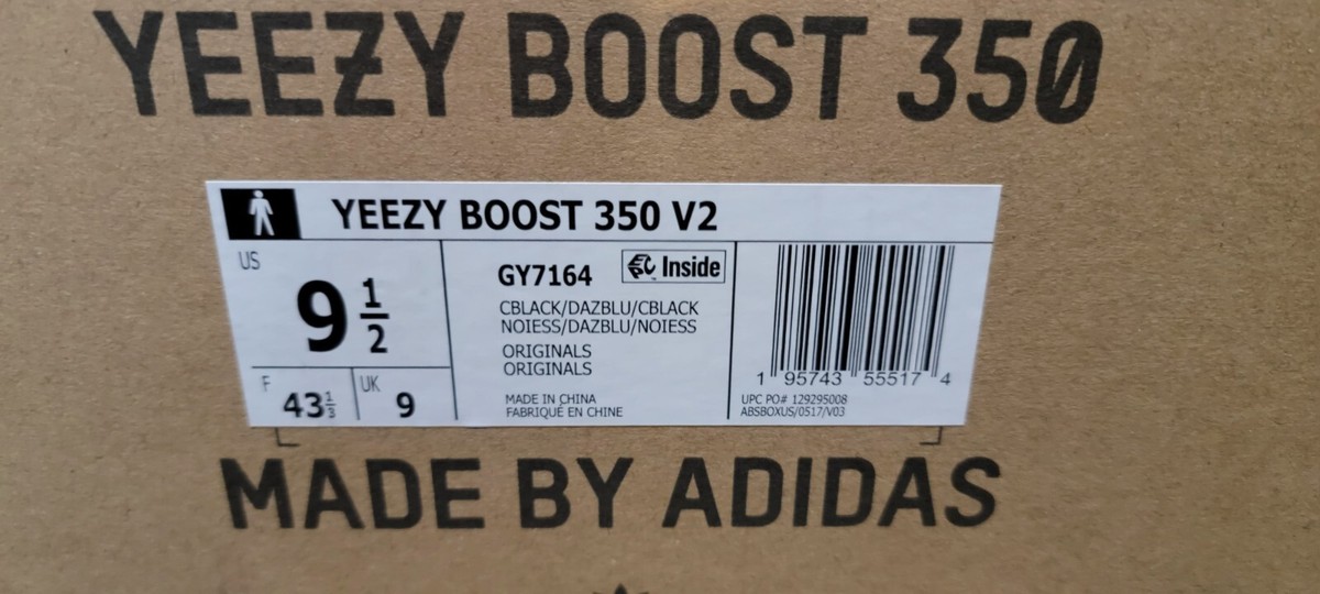 Adidas Yeezy Boost 350 V2 Dazzling Blue Size 9.5 | eBay