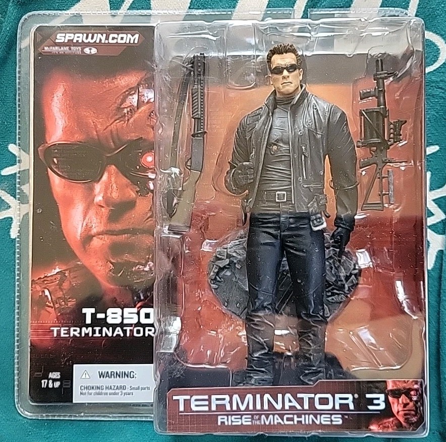 Terminator 3 T-850 TERMINATOR McFarlane Toys Spawn DOT COM | eBay