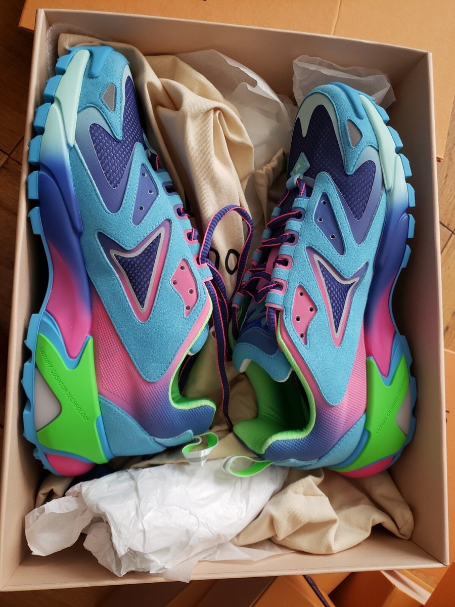 LOUIS VUITTON 1A9UON BLUE LV RUNNER TATIC TRAINERS | eBay