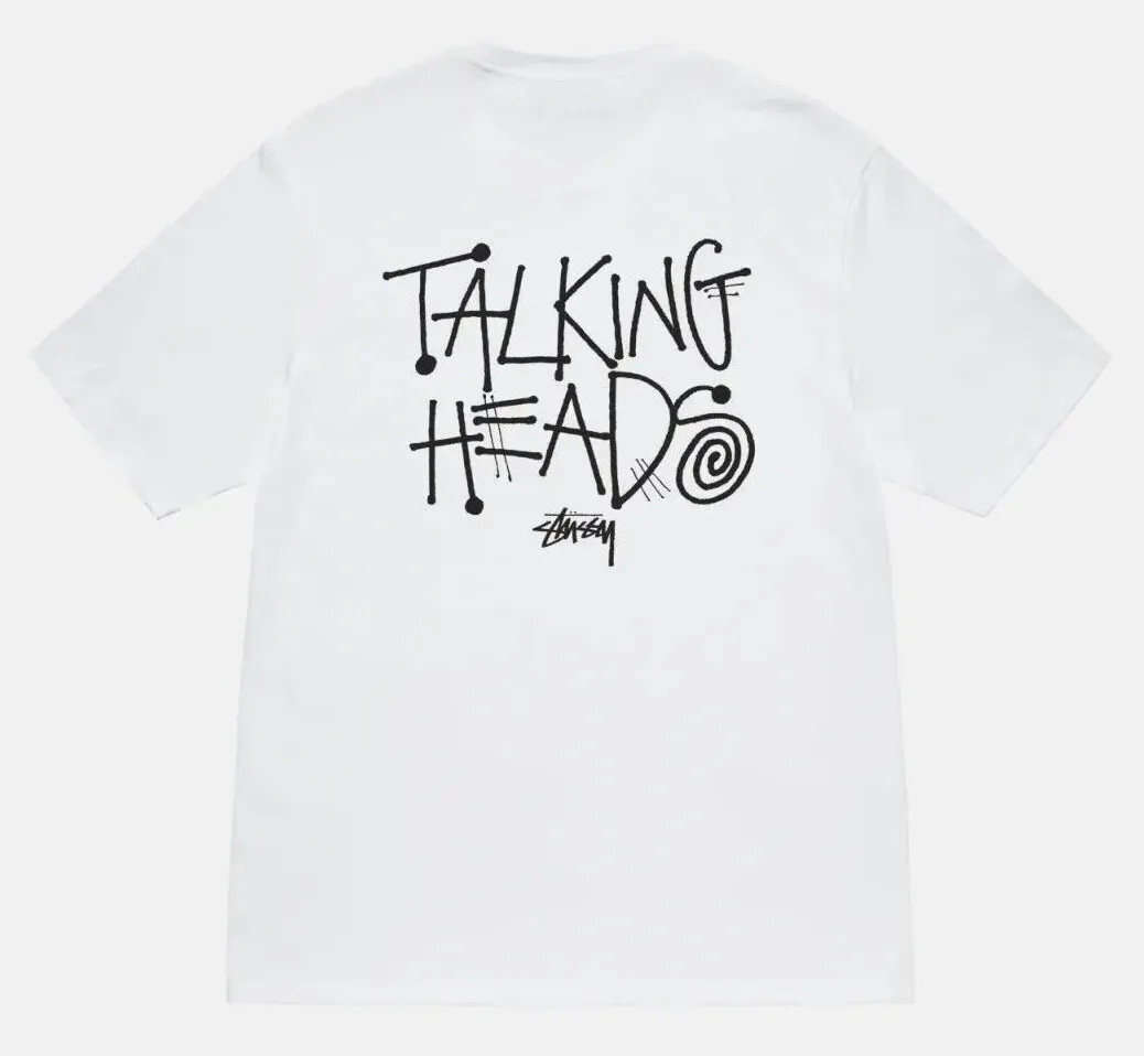 Stussy x Talking Heads Stop Making Sense Tee T-Shirt White - NWT