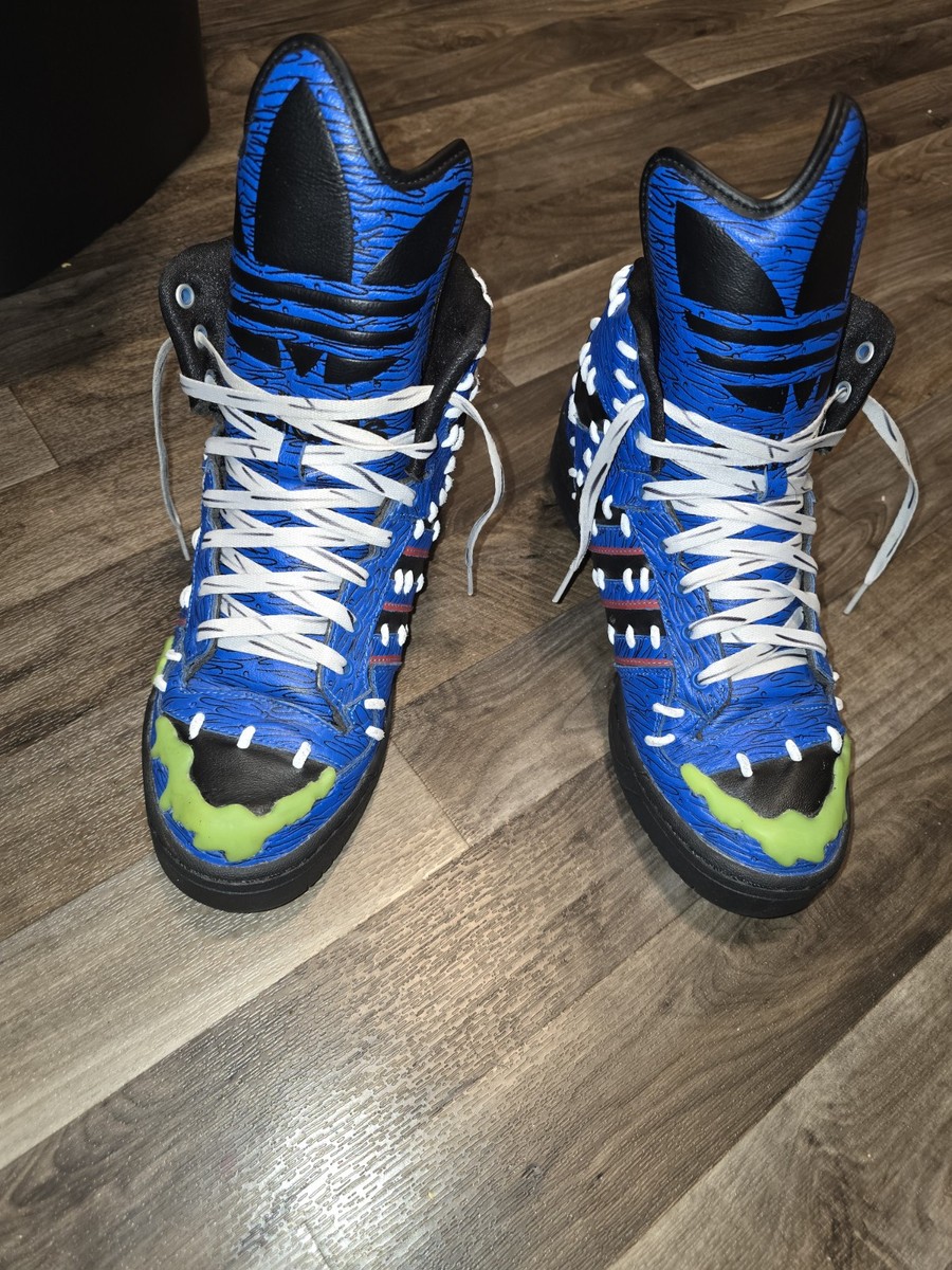 Adidas x Jeremy Scott Madballs Frankenstein HighCut Sneaker (no