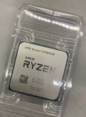 AMD Ryzen 7 5700X3D 8-Core 16-Thread 4.1GHz Socket AM4 Desktop
