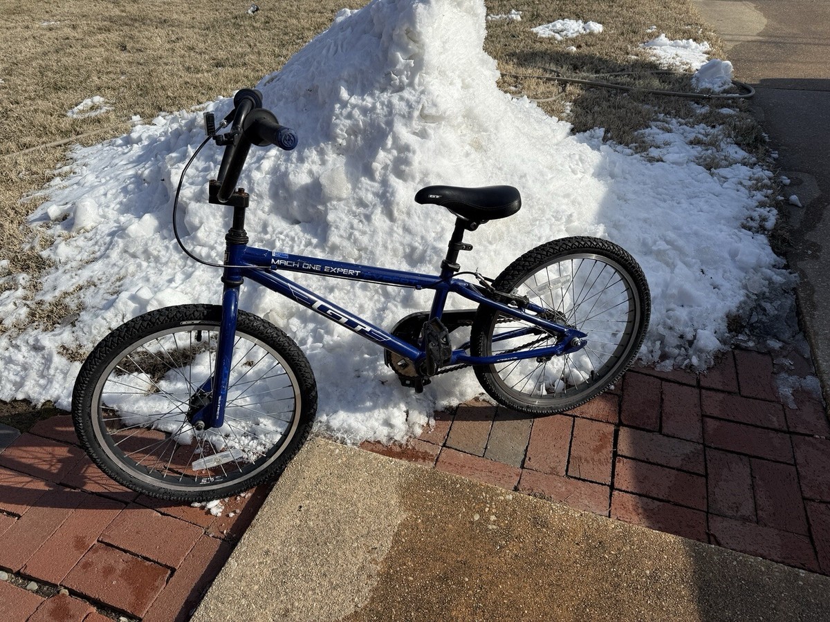 GT Mach One Bmx Expert bike Junior 18 inch cruiser Blue | eBay