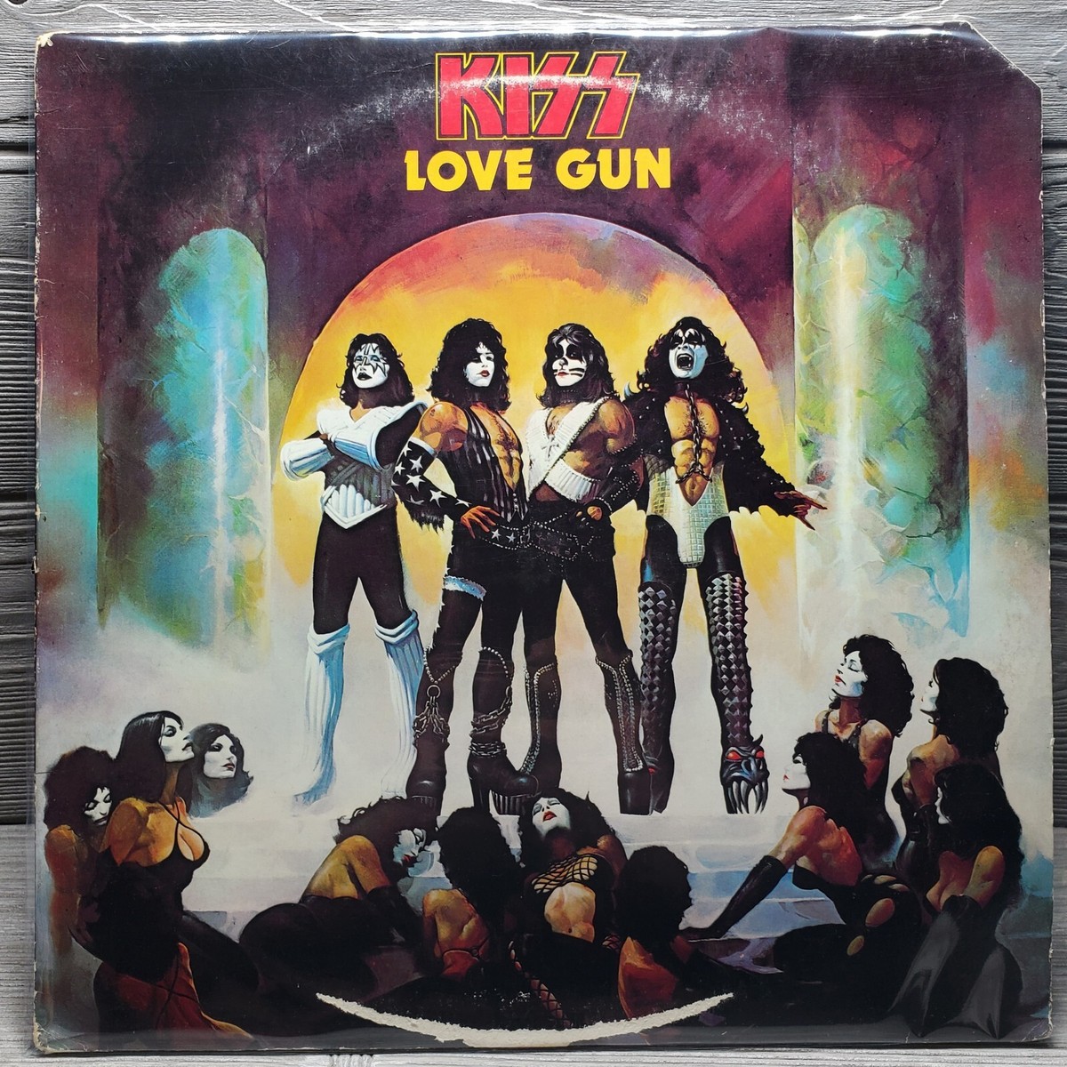 KISS Love Gun original 1977 Casablanca vinyl LP NBLP-7057 (j7) | eBay