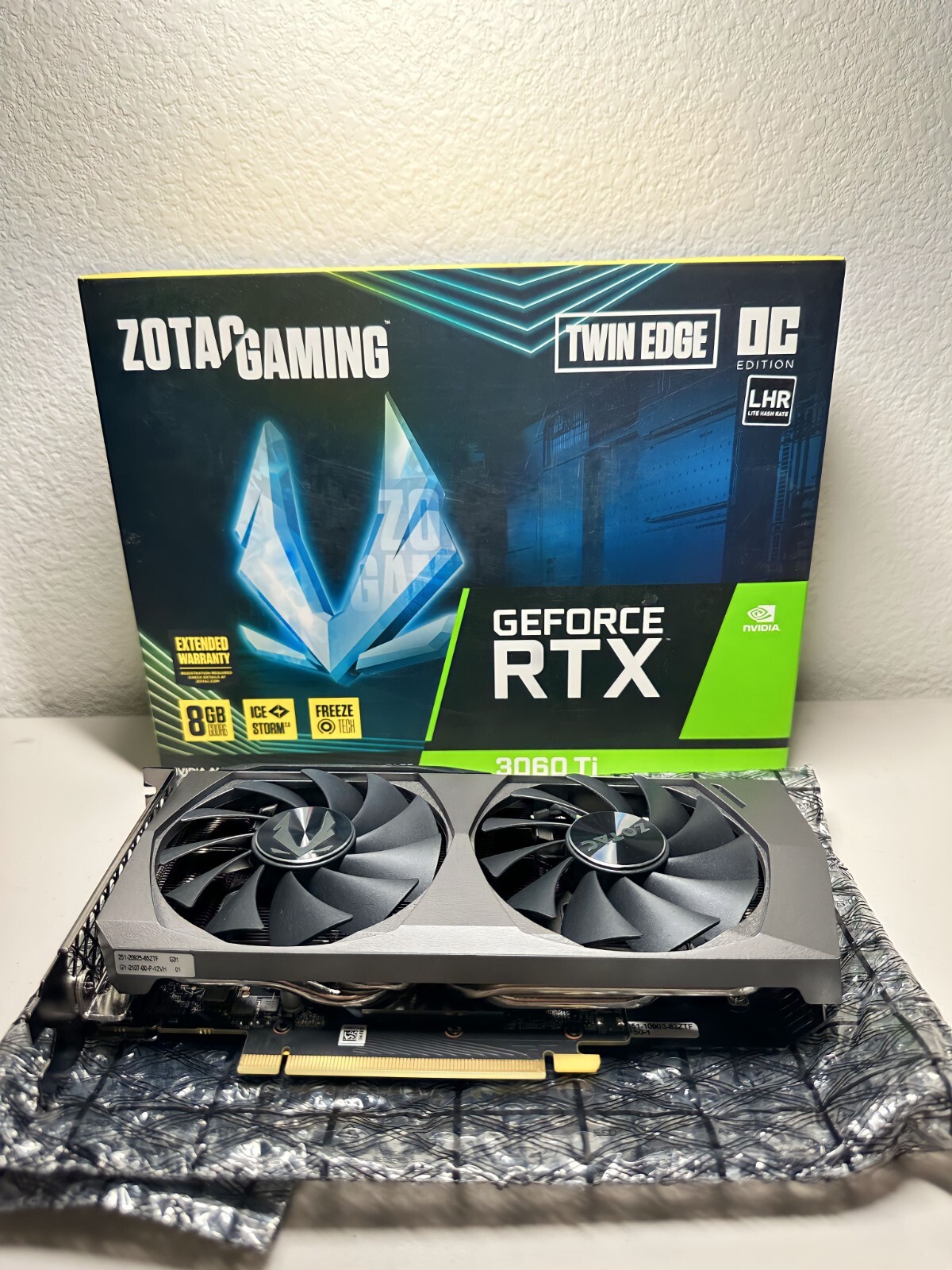 ジャンク品：ZOTAC GeForce RTX3060Ti 8GB GDDR6 GeForce ZOTAC RTX