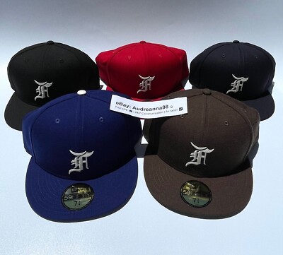 ⚡ New Era Fear Of God Fitted Hat VARIOUS SIZE & COLOR New Fast