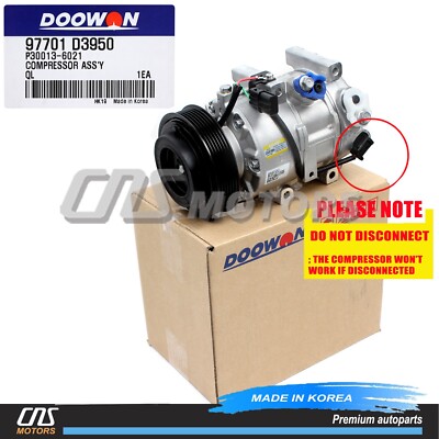 2019-2021 Hyundai Tucson 2.4L 2020-2022 Kia Sportage DOOWON A/C