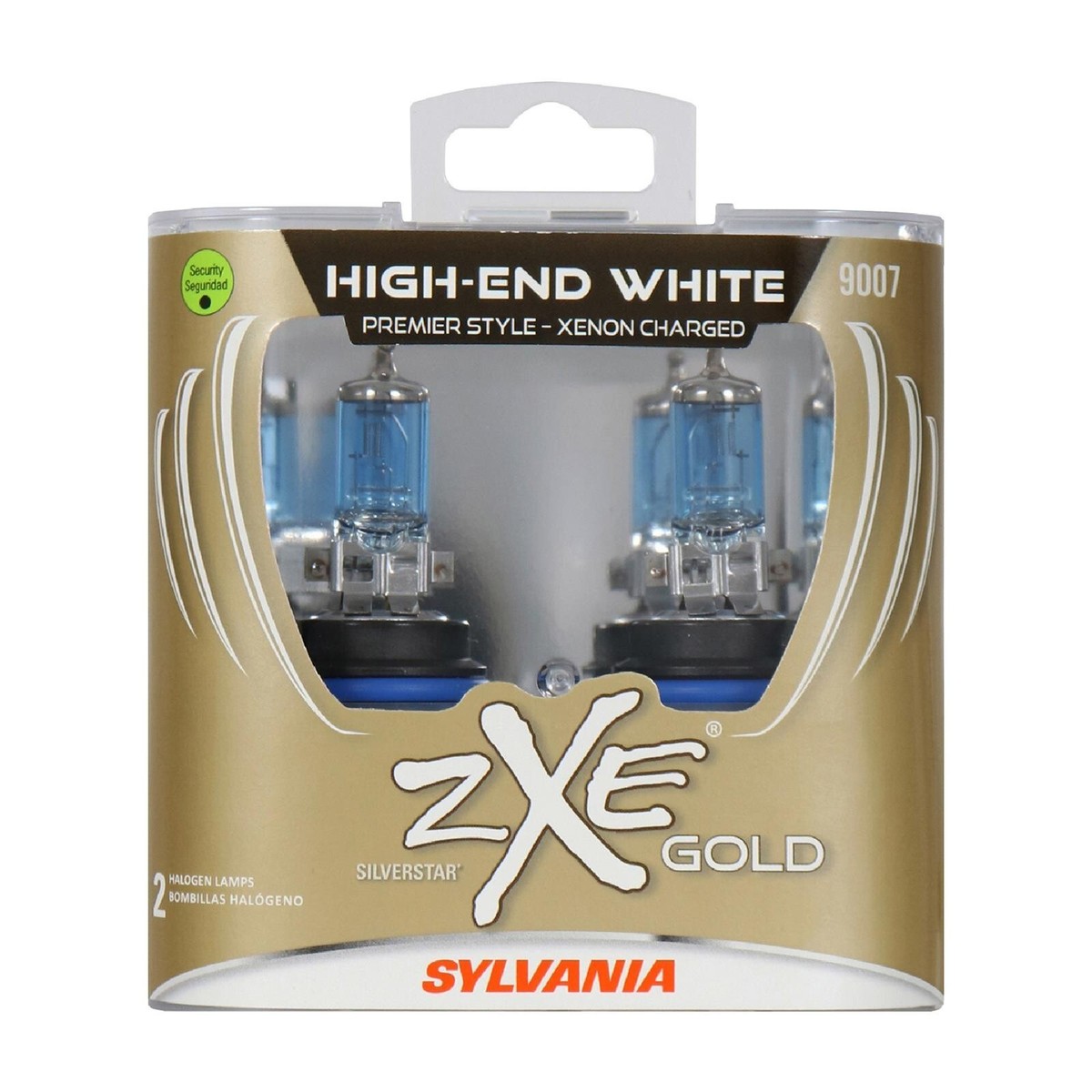 Sylvania Silverstar ZXE Gold 9007 HB5 65/55W Two Bulbs Head Light