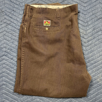 Vintage Ben Davis Work Pants 90s Skater Punk USA Made Size 48 Fits