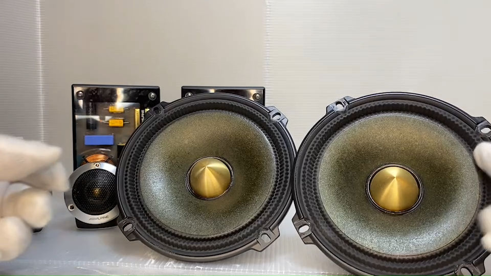 ALPINE DDLinear DLX-F17W 2-Way Speaker Set Passive Network DLX