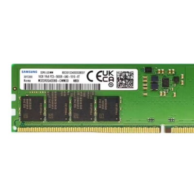 Samsung 32GB (2X16GB) DDR5 5600MHz PC5-44800 UDIMM Memory Ram