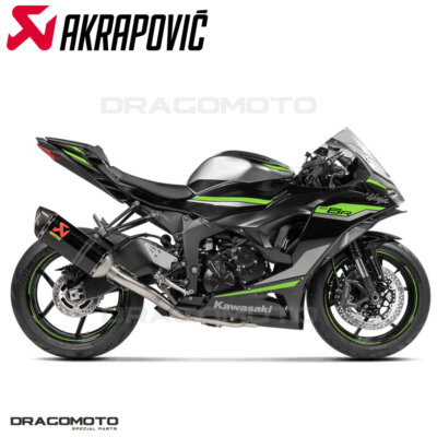 KAWASAKI Ninja ZX-6R 2023-2024 Full exhaust AKRAPOVIC Carbon RC S