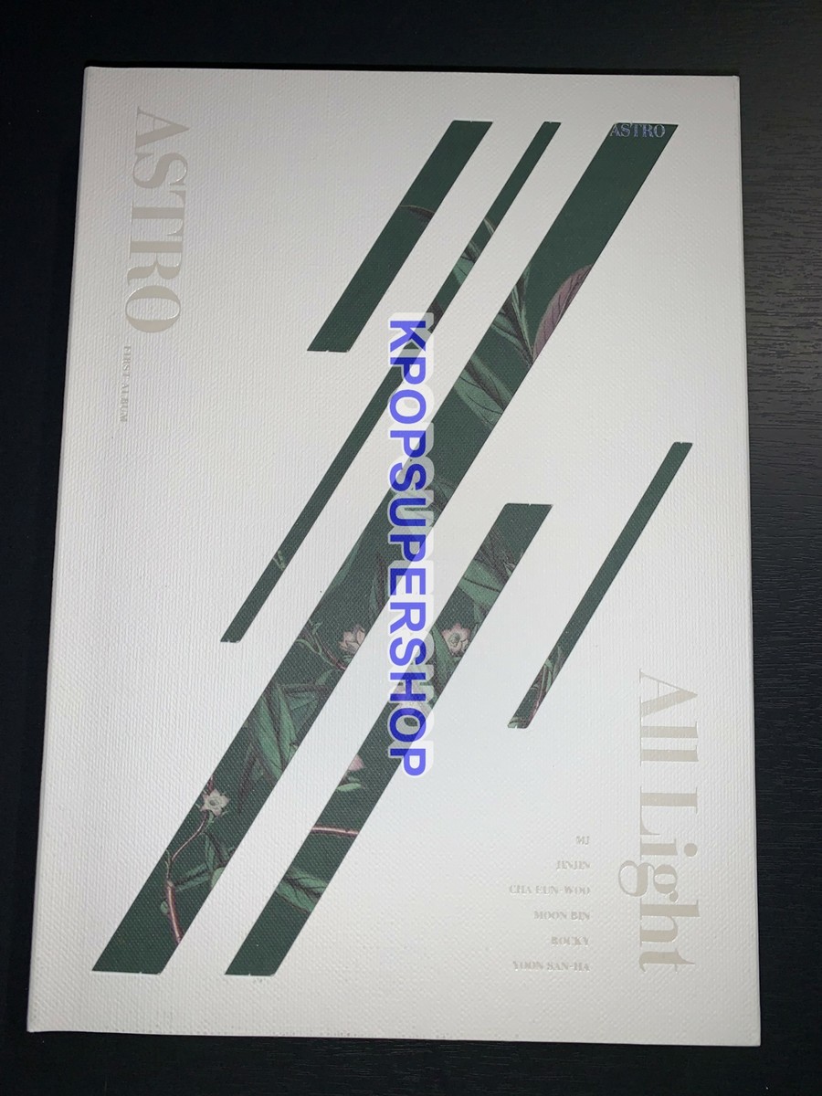 Astro The First Album All Light CD Great 1st White JinJin MJ