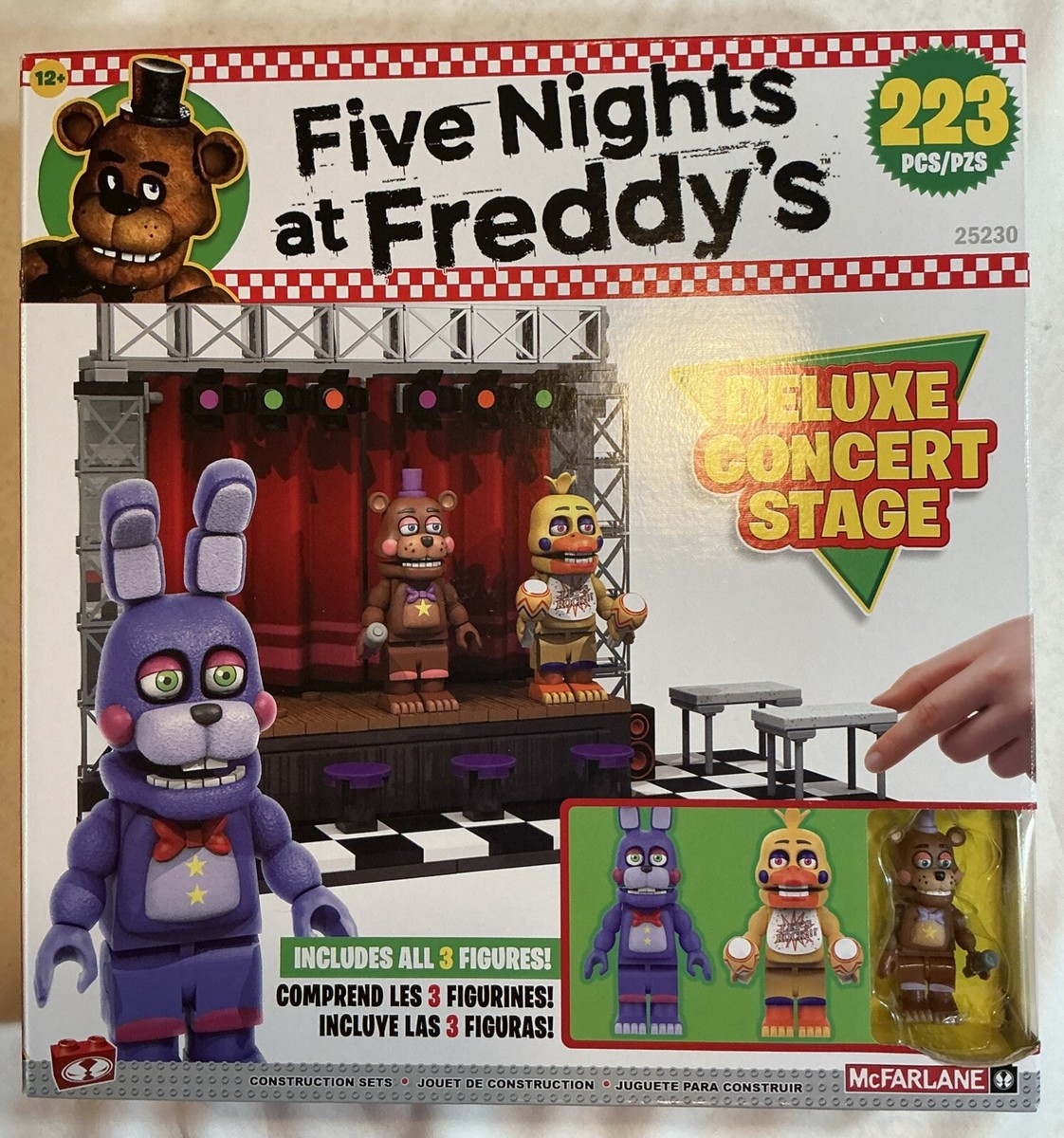 Five Nights At Freddy's Deluxe Concert Stage Construction Building