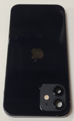 OEM Apple IPhone 12 Original Housing,Battery,Front Camera,Black
