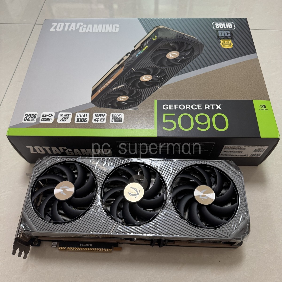ZOTAC GAMING Geforce RTX 5090 No Core, No VRAM With Box | eBay