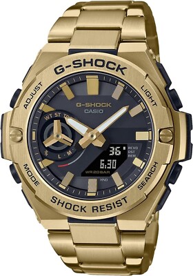 CASIO G-SHOCK GST-B500GD-9AJF G-STEEL Solar Carbon Bluetooth GOLD
