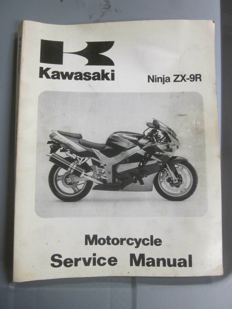 Kawasaki Factory Service Manual Ninja 1994-1997 ZX-9R ZX900 99924