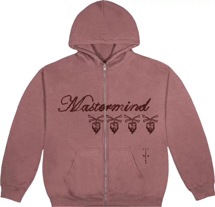 Travis Scott Cactus Jack For Mastermind Skull Zip Hoodie (CJFM