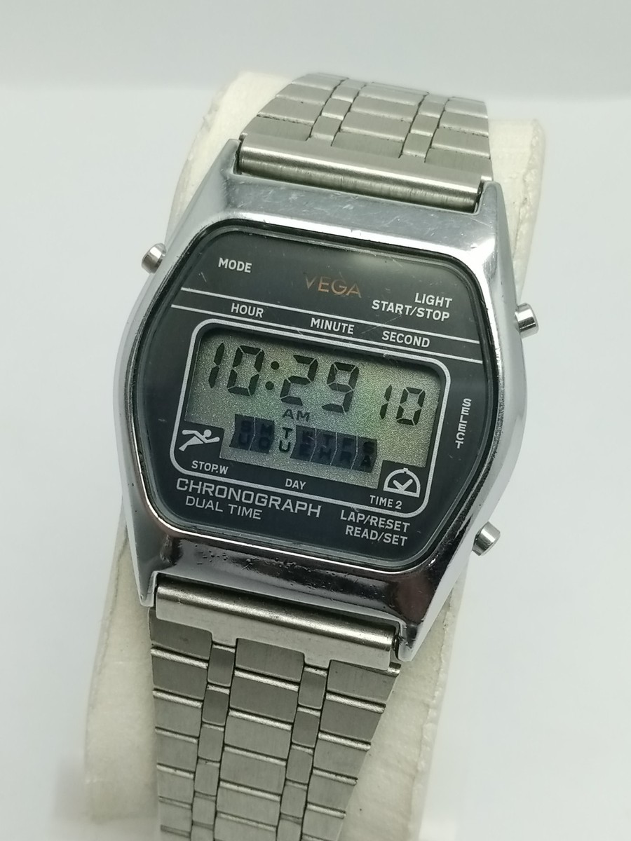 Vintage citizen vega 9468 LCD mens watch | eBay