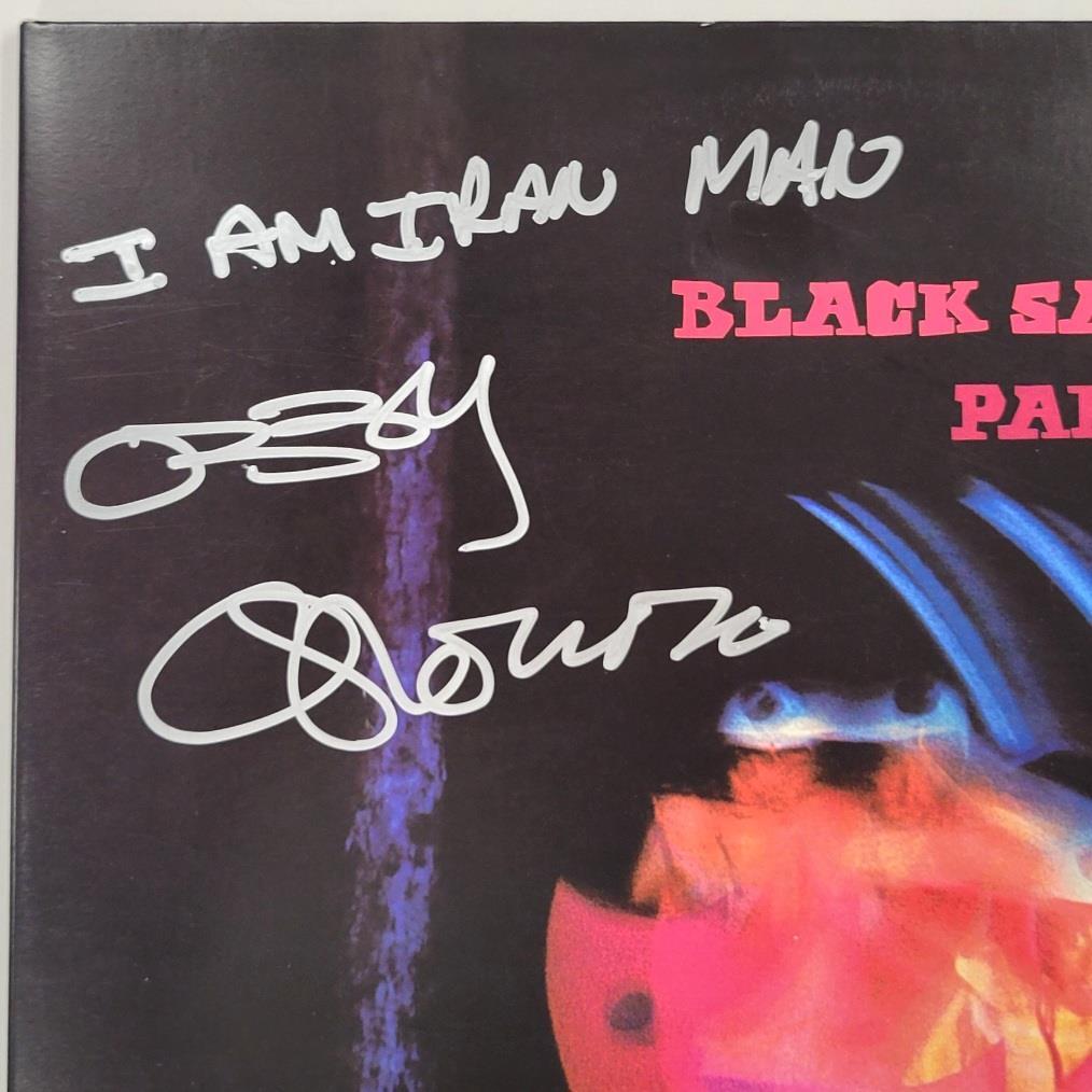 レア Ozzy Osbourne オジー BLACK SABBATH サインCD レア Ozzy